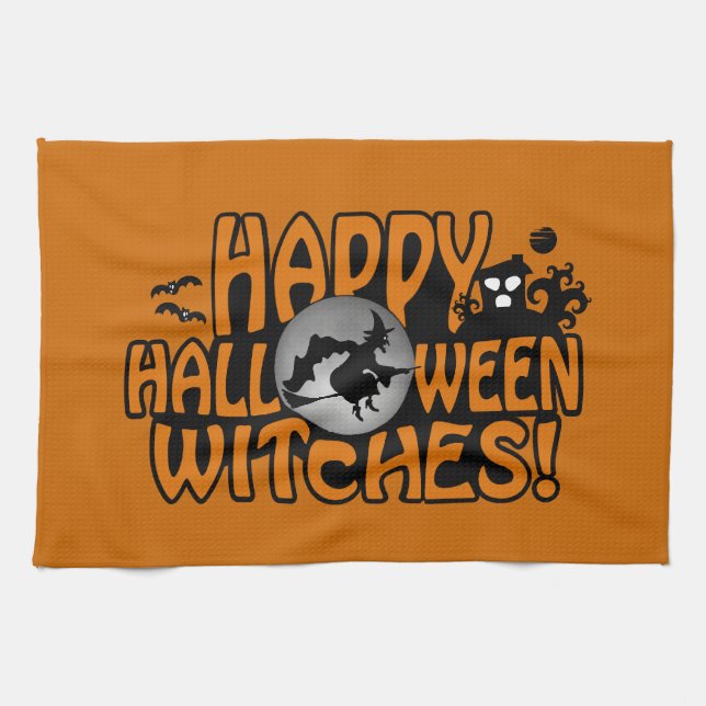 Serviettes de cuisine Halloween (Horizontal)