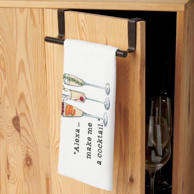 Serviettes De Cuisine. Hostess Gift Idées cadeaux  (Pliage en tiers)