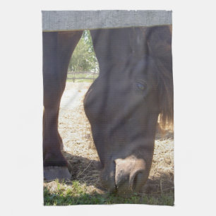 Serviettes de cuisine islandaises de cheval