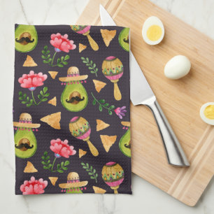 Serviettes de cuisine mexicaines Fiesta épicées