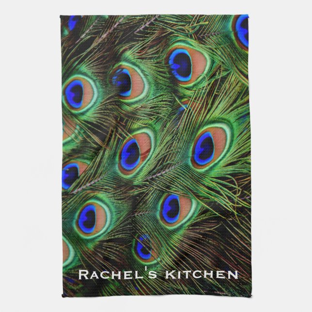 Serviettes de cuisine Peacock Serviette de cuisine (Vertical)