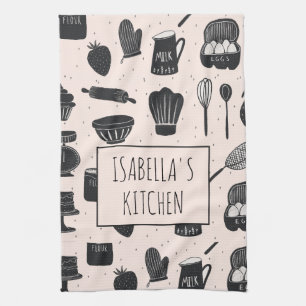 Serviettes de cuisine personnalisées