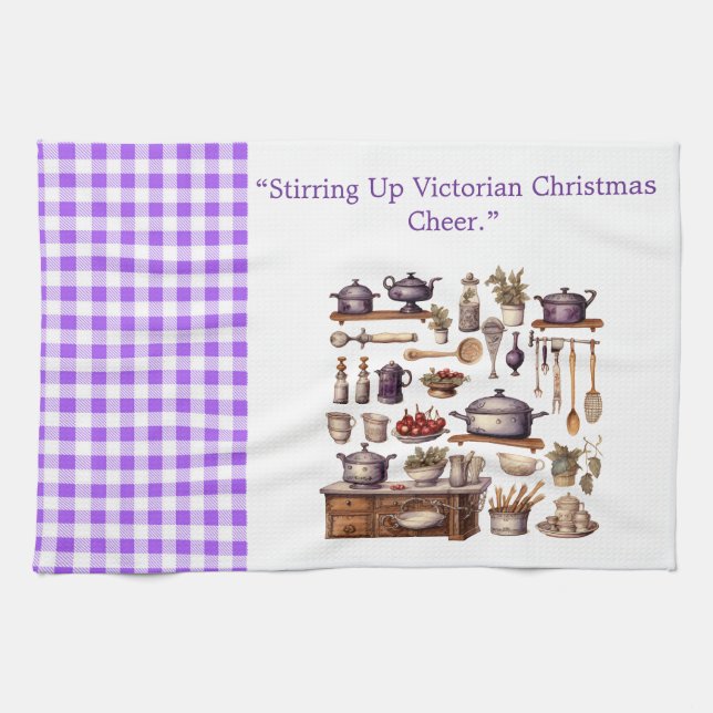 Serviettes de cuisine-Victoria Serviettes de cuisi (Horizontal)