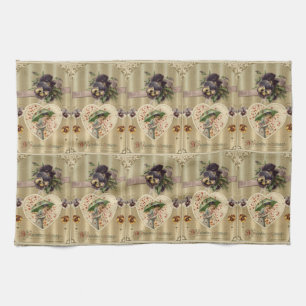 Serviettes de cuisine victoriennes de Madame