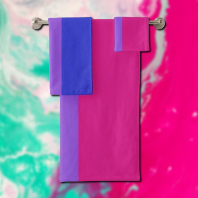 Serviettes De Luxe Bi Pride (Créateur téléchargé)