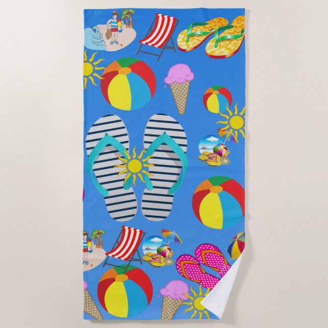 Serviettes de plage (Devant)