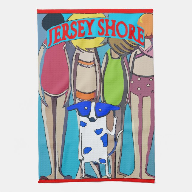 Serviettes de plage Jersey Shore (Vertical)