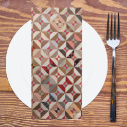 Serviettes De Table Découpe couleur Patchwork Quilt Motif Vintage Spoo