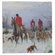 Fox Huntsmen et Hounds Retour à la maison