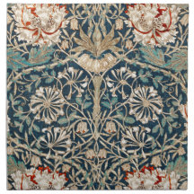 NAPKIN : WILLIAM MORRIS : HONEYSUCKLE