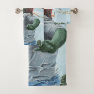 Serviettes d'Imaginaire Goblin Flying Rainbow Drag