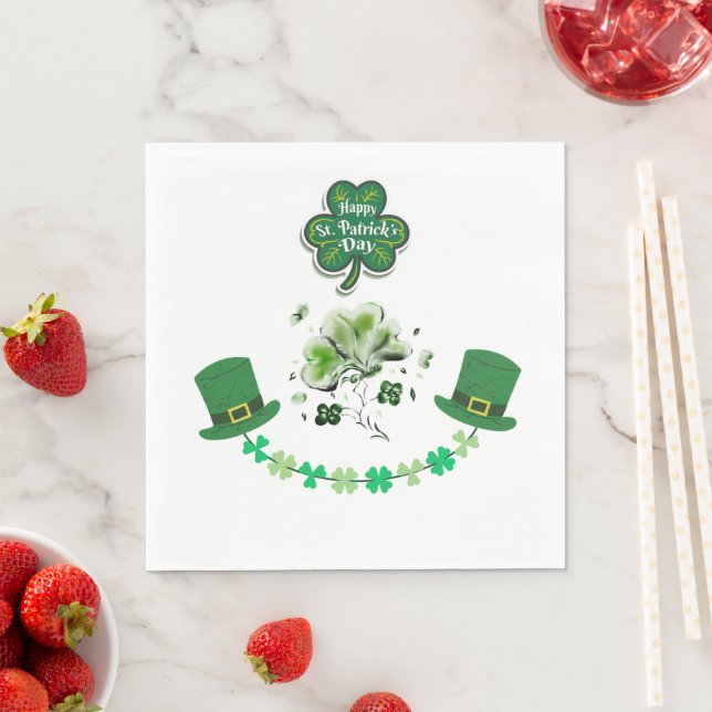 Serviettes en Papier (En situation)