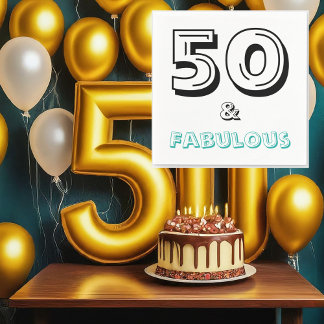 Serviettes En Papier 50 et fabuleux Anniversaire Papier de fête serviet