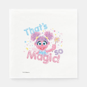 Serviettes En Papier Abby Cadabby Wand