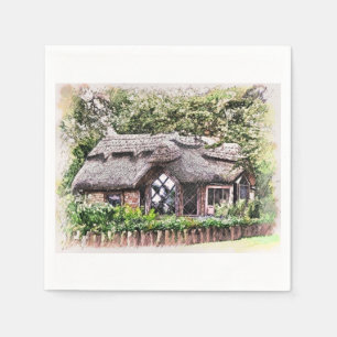 SERVIETTES EN PAPIER ANCIENNE ANGLETERRE