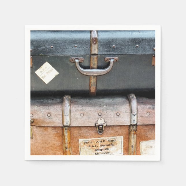 SERVIETTES EN PAPIER ANCIENNE ANGLETERRE (Devant)