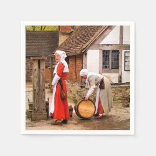 SERVIETTES EN PAPIER ANCIENNE ANGLETERRE
