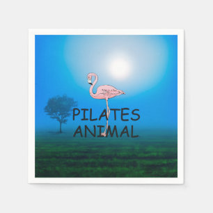 Serviettes En Papier Animal SUPÉRIEUR de Pilates