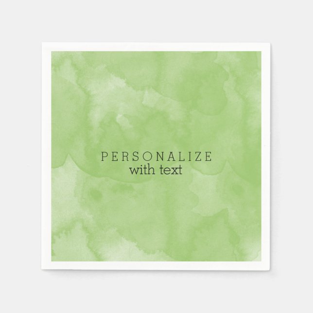 Serviettes En Papier Aquarelle (Devant)