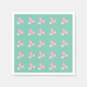 Serviettes En Papier Baby shower De Femme Ou Serviettes D'Anniversaire