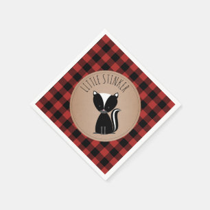Serviettes En Papier Baby shower plat de lisier