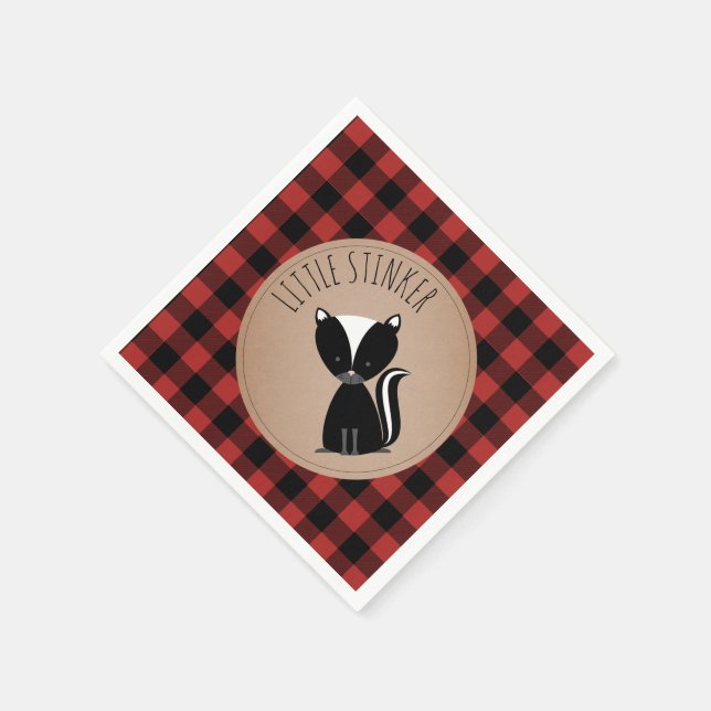 Serviettes En Papier Baby shower plat de lisier (Coin)