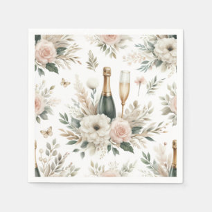 Serviettes en papier Bloom & Bubbles