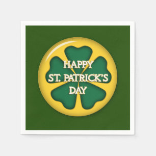 Serviettes En Papier Bonne Saint Patrick's Day