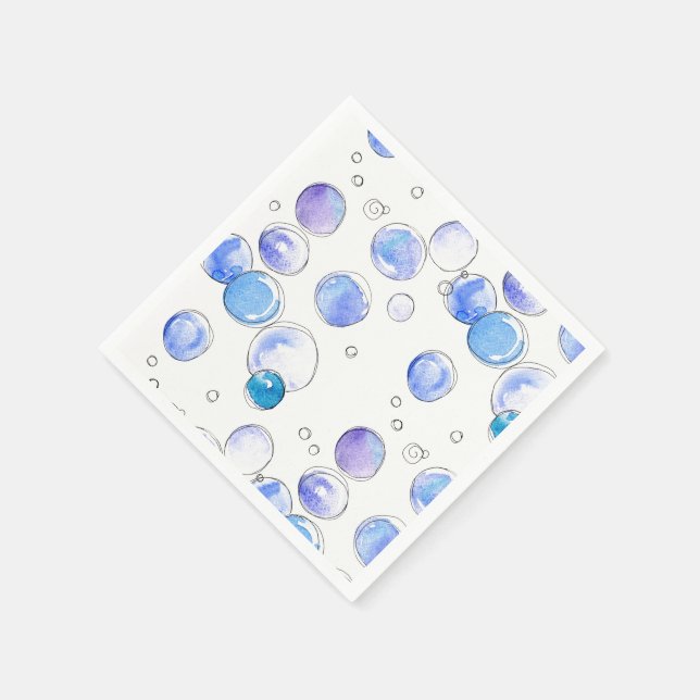 Serviettes En Papier bulles (Coin)