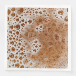 SERVIETTES EN PAPIER BULLES DE BIÈRE