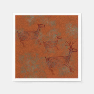 Serviettes En Papier Canyon de sud-ouest