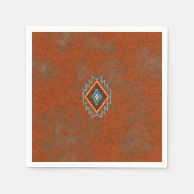 Serviettes En Papier Canyon du sud-ouest (Devant)