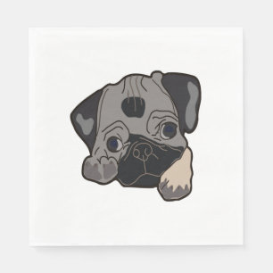 SERVIETTES EN PAPIER CARLIN PUPPY