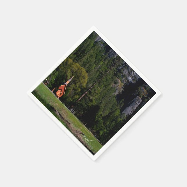 Serviettes En Papier Chapelle de Yosemite (Coin)