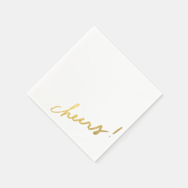 Serviettes En Papier Cheveux d'or classique (Coin)