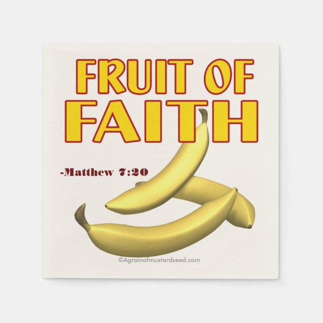 Serviettes En Papier chrétien (Devant)