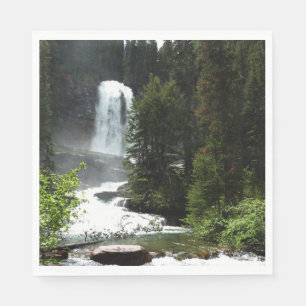 Serviettes En Papier Chutes de Virginie au parc national Glacier