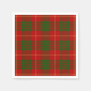 Serviettes En Papier Clan Cameron Tartan