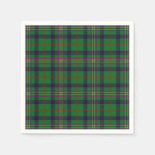 Serviettes En Papier Clan Kennedy Tartan