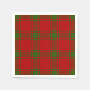 Serviettes En Papier Clan MacDonald de tartan de Sleat
