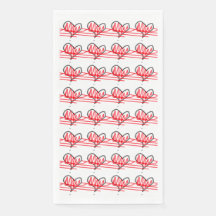 Serviettes en papier client