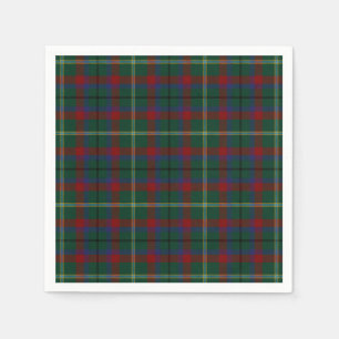 Serviettes En Papier Comté Mayo Tartan irlandais