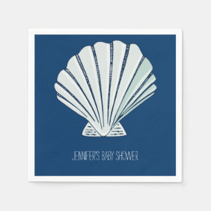 Serviettes En Papier Coquille marine