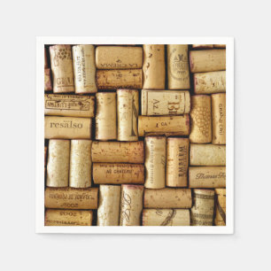Serviettes En Papier Cork napkin