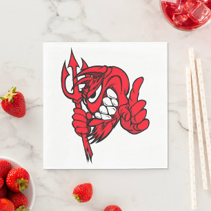 Serviettes en papier créateur Devil