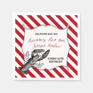 Serviettes En Papier Cuillère à poisson à la main personnalisée