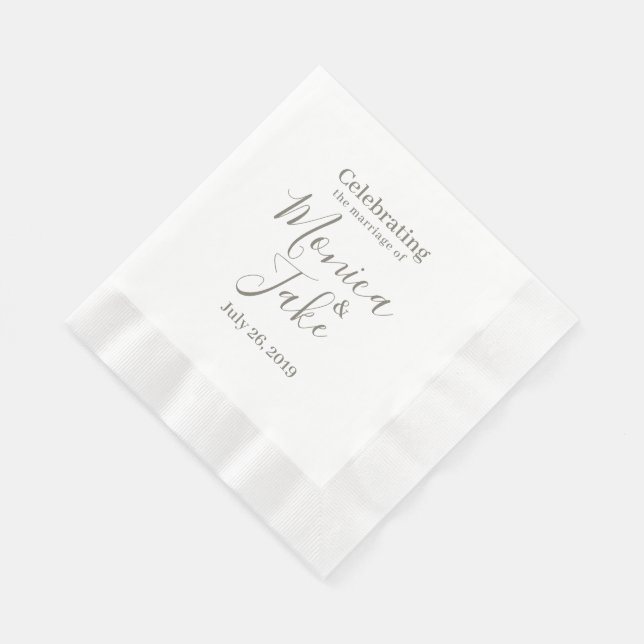 Serviettes en papier Custom Classic 6,5 x 6,5 (Coin)