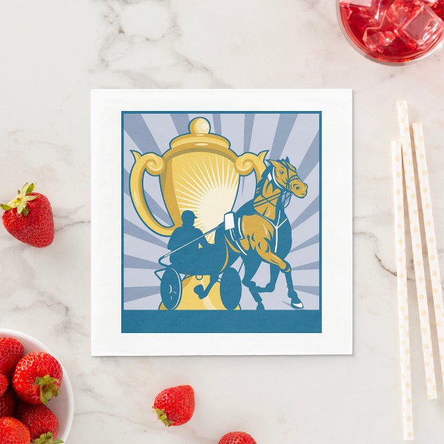 Serviettes en papier de course Harnais (Créateur téléchargé)