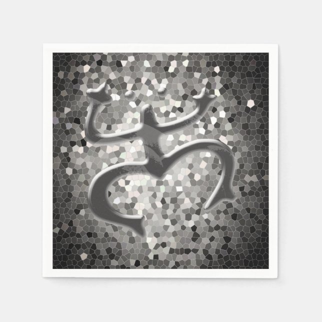 Serviettes en papier de grenouille Taino Coqui (no (Devant)