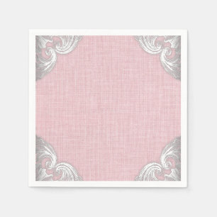 Serviettes en papier de jute